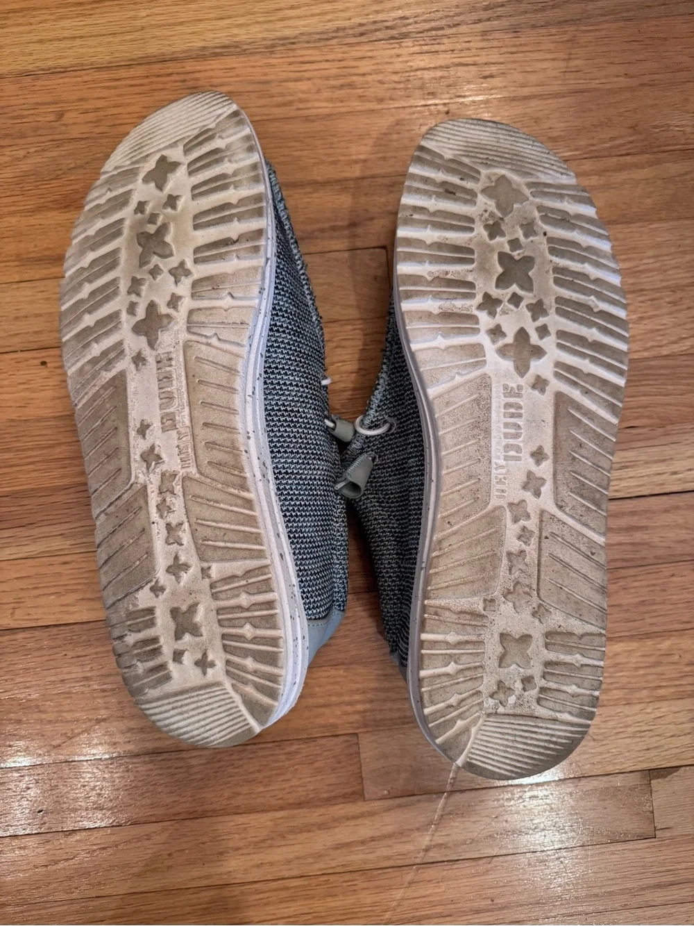 Hey Dude Wally Sox ice grey 12